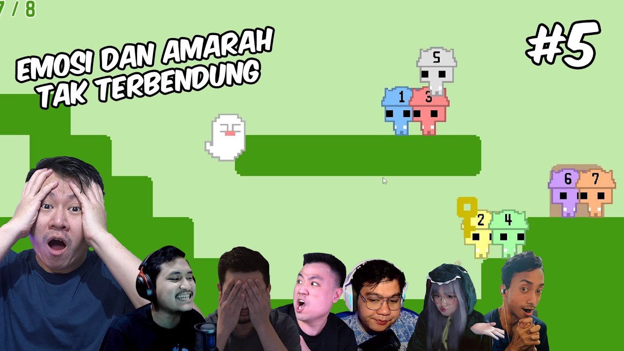 EMOSI, AMARAH, LUCU, KESEL LENGKAP - Pico Park #5