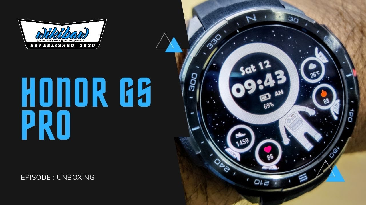 UNBOXING : HONOR WATCH GS PRO #048