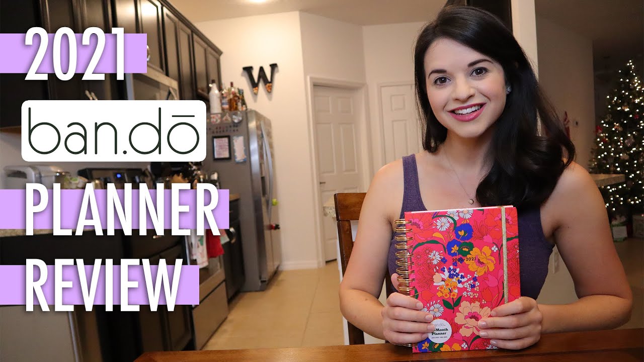 2021 Ban.do Planner 17 Month Academic Planner Review