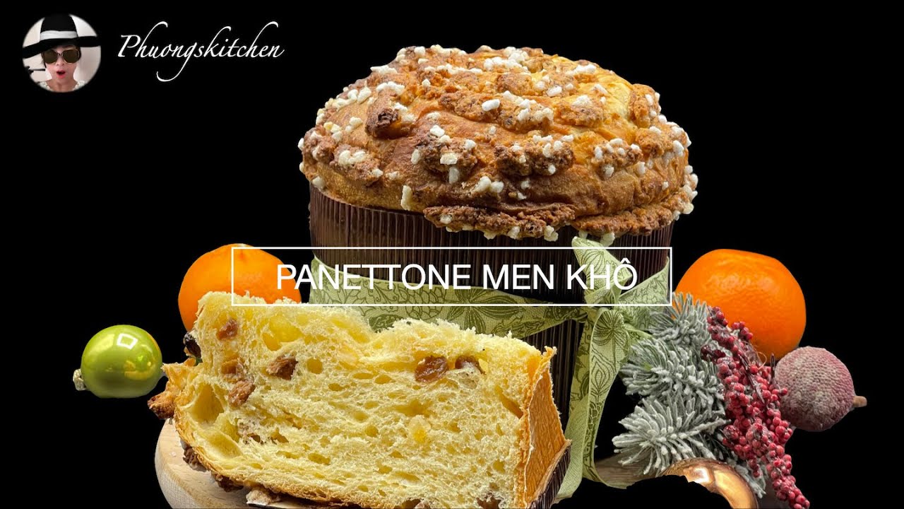 Panettone dùng Men khô