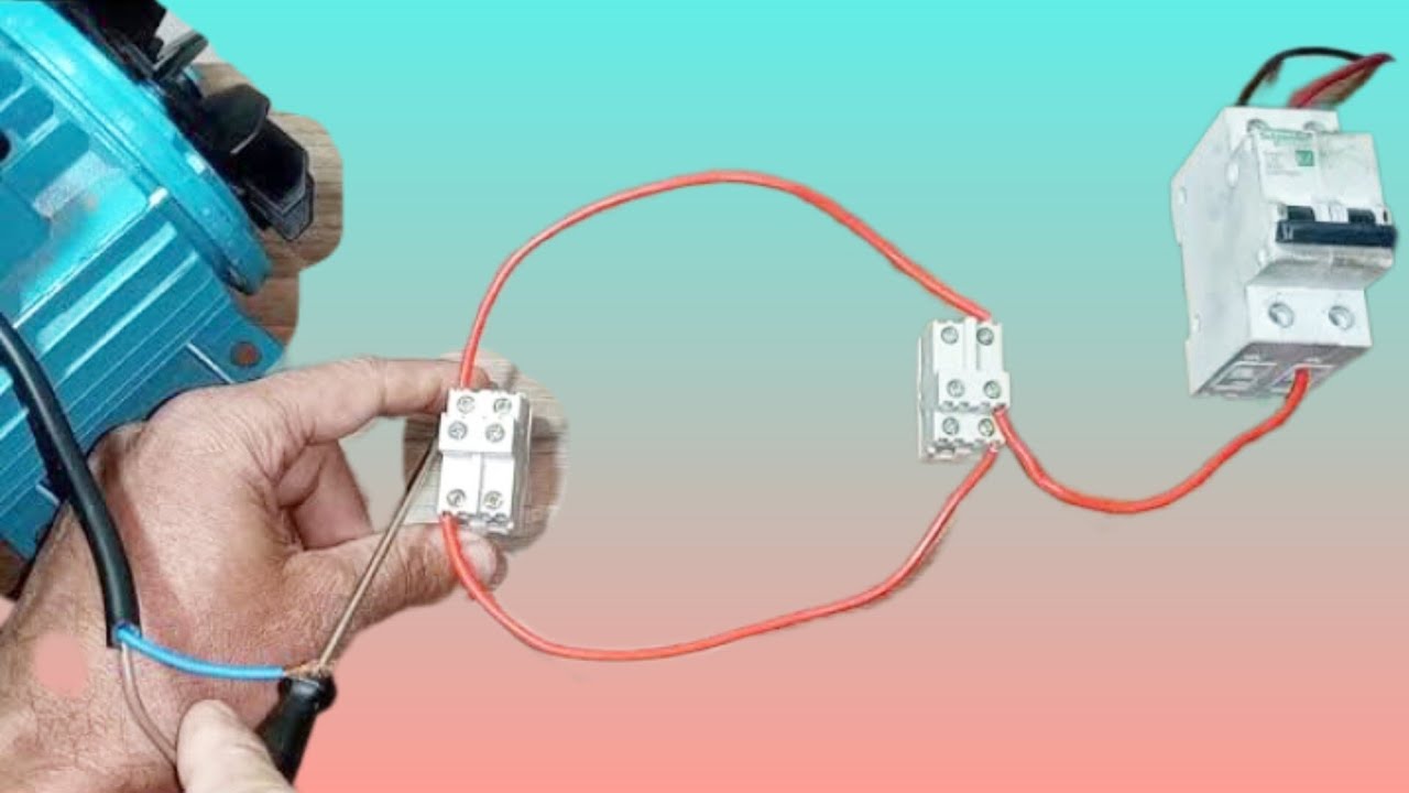 Como ligar um motor bifasico  de dois pontos diferentes usando interruptores bipolares paralelos