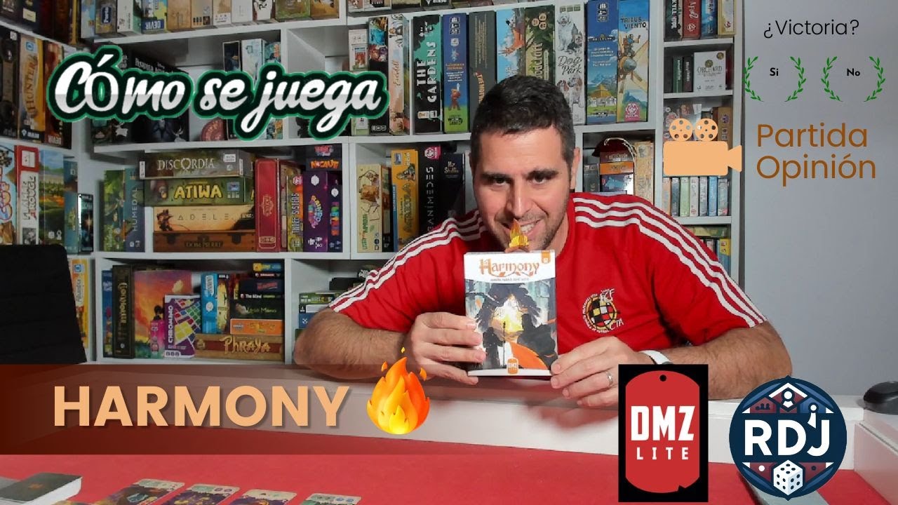 ¿Sobreviviré a HARMONY? Cómo se juega y partida en solitario (RDJ)