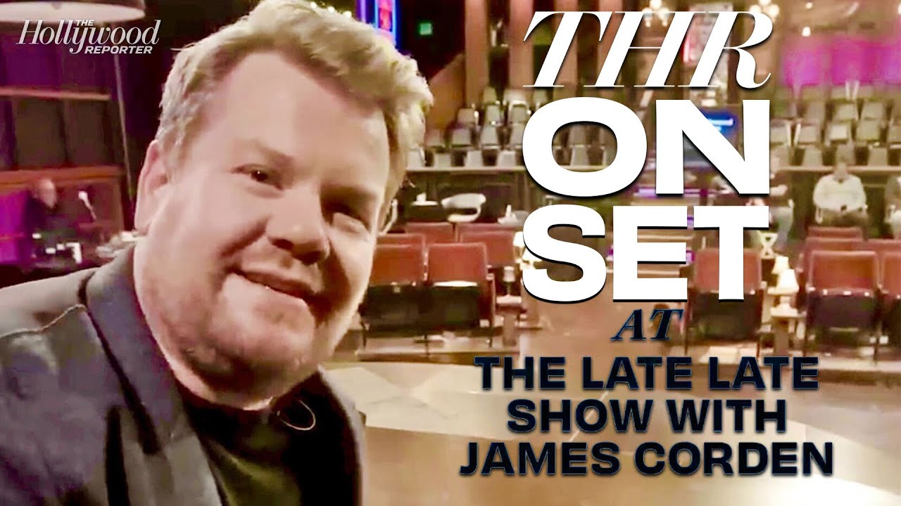 James Corden Shares Behind-The-Scenes Look For Show's Final Days | THR On Set At The Late Late Show