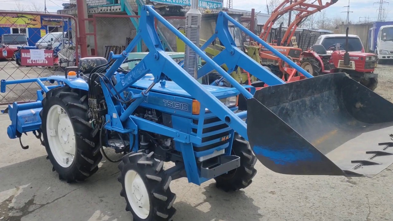 Обзор трактора ISEKI TS1910