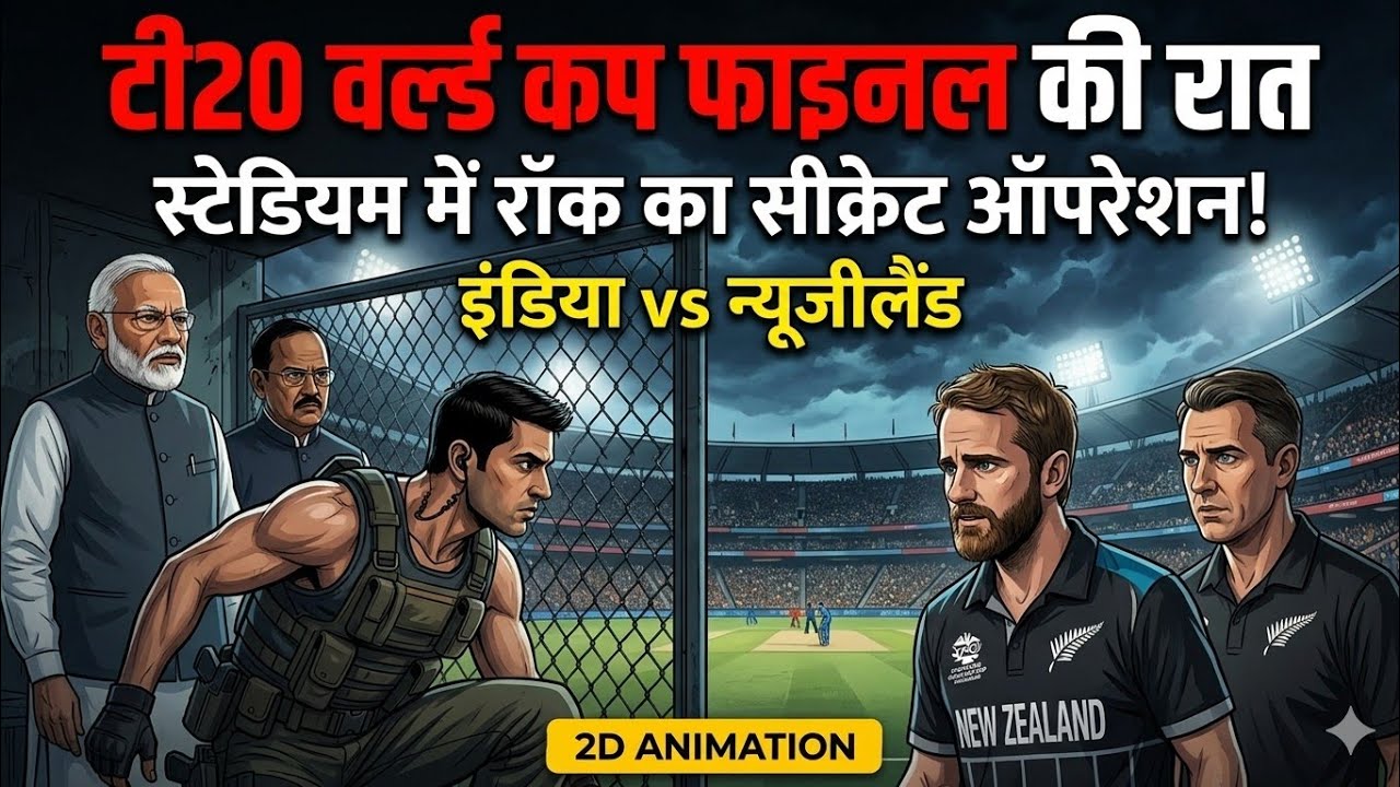T20 World Cup Final Ki Raat: Stadium Mein RAW Ka Secret Operation! | India vs New Zealand