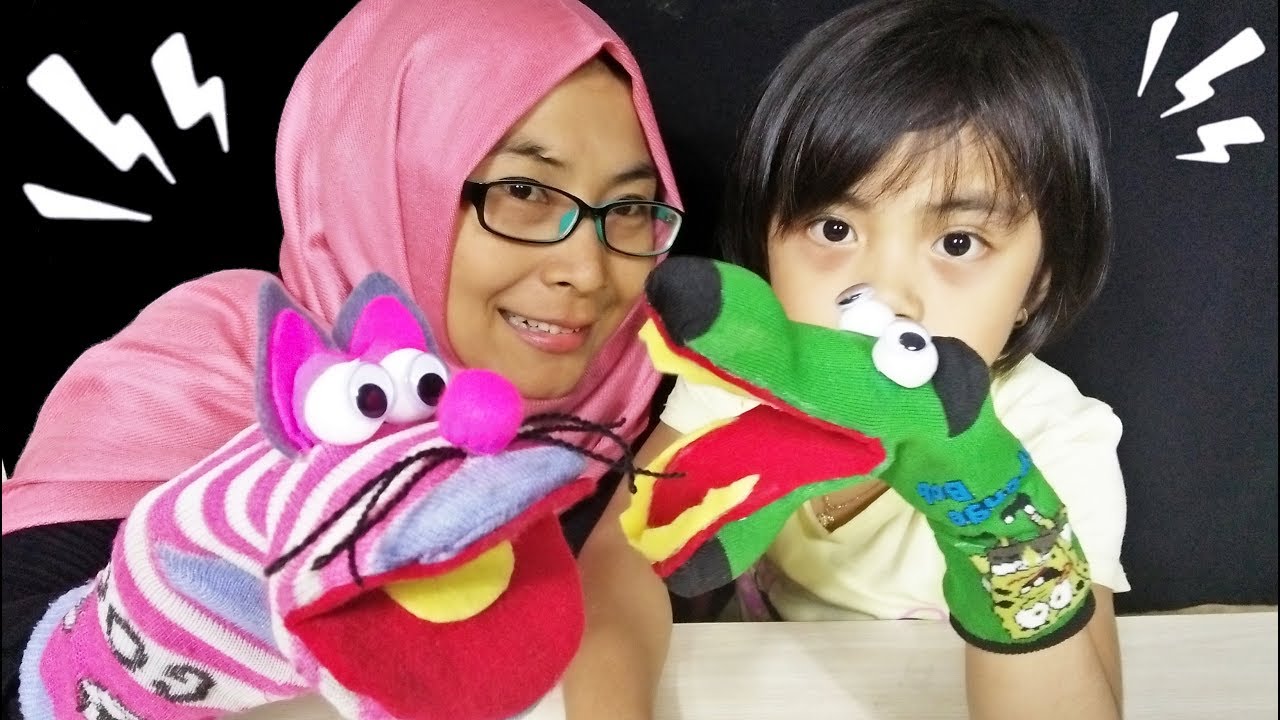 Kaos Kaki Bekas Jangan Dibuang Jadikan Kreasi Mainan Boneka Puppet Bentuk Hewan Lucu