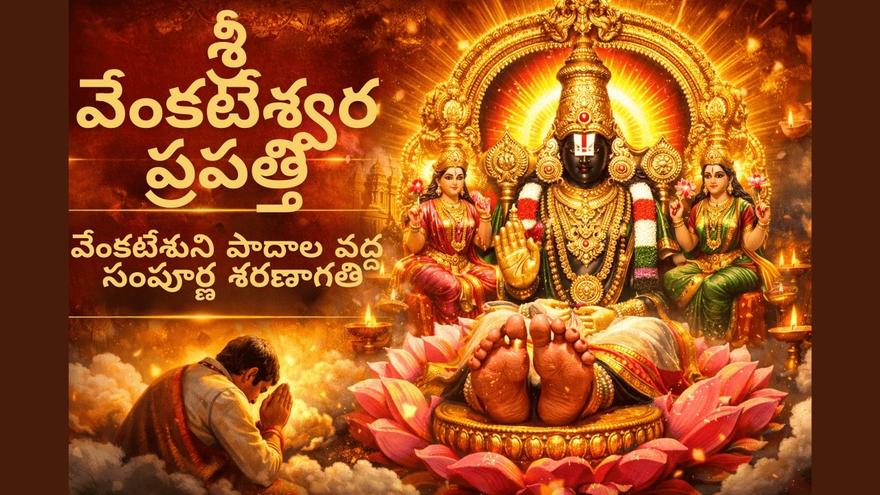 Sri Venkateswara Prapatti in Telugu | శ్రీ వేంకటేశ్వరుని పాదాల వద్ద సంపూర్ణ శరణాగతి