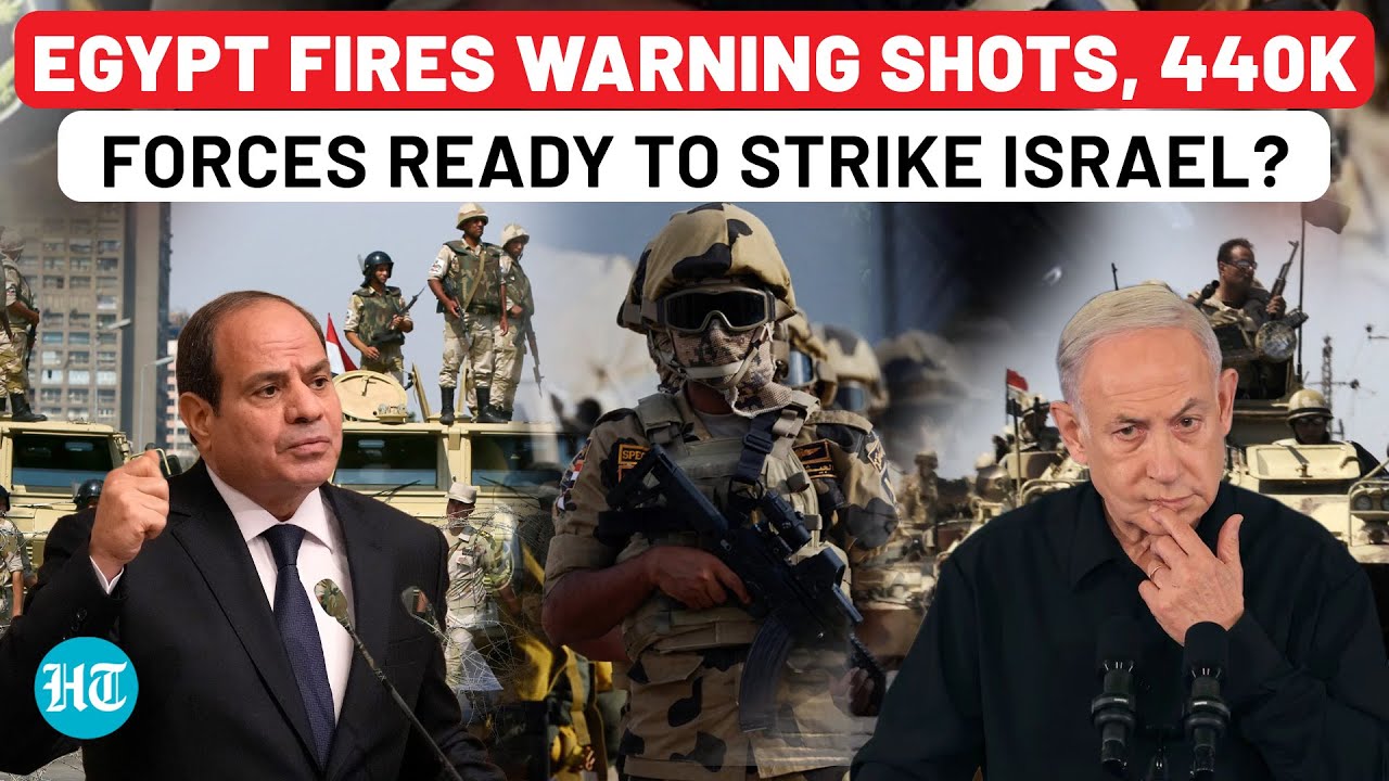 Egypt Goes To The Brink, Gives Israel Ultimatum With Shocking Military Numbers As IDF Bombards Gaza