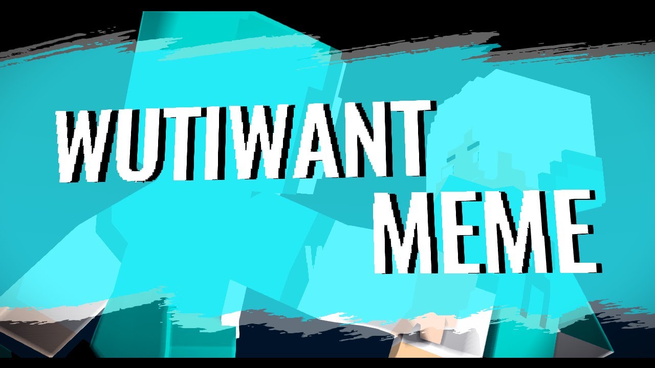 WUTIWANT MEME  | Minecraft Animation | + Template