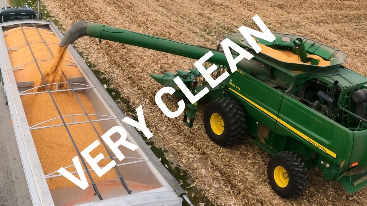 Sharp Looking - Nice Sample - John Deere 9670 STS 6 Row Head - Ohio Green -  #harvestchaser