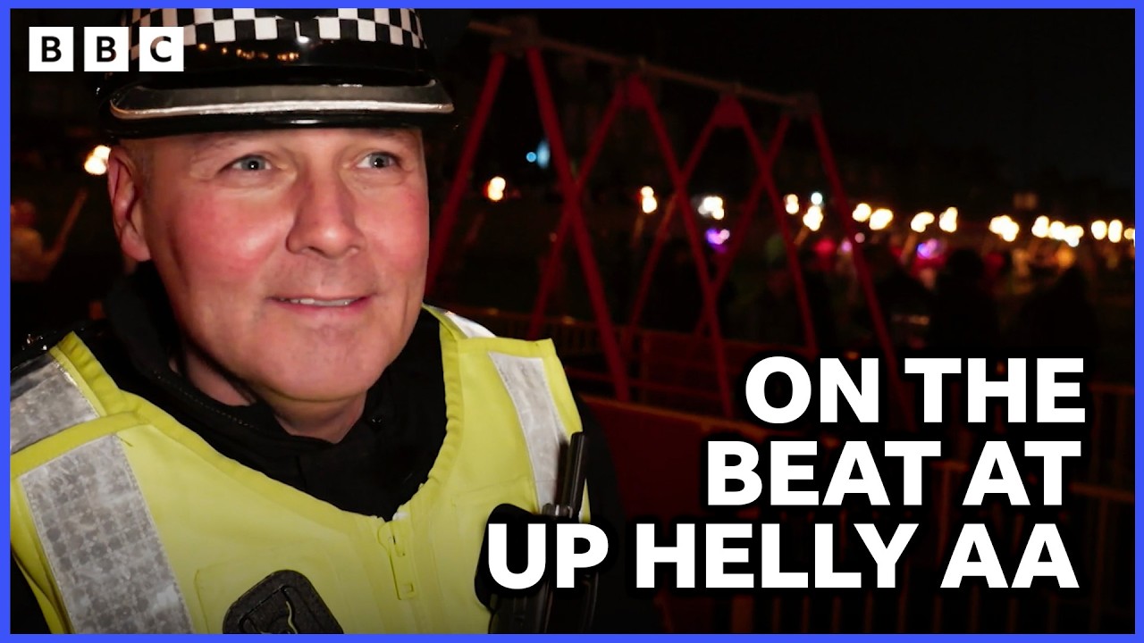 Policing Up Helly Aa | Highland Cops