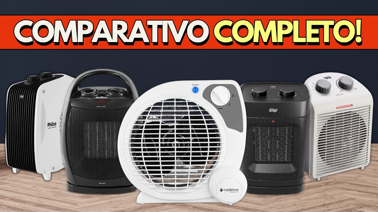 O MELHOR Aquecedor de AR CUSTO BENEFÍCIO em 2025: Comparativo Completo!
