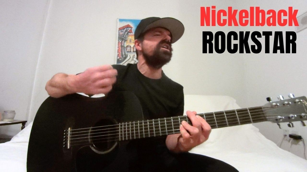 Rockstar - Nickelback - Акустическая кавер-версия Джоэла Гогуэна