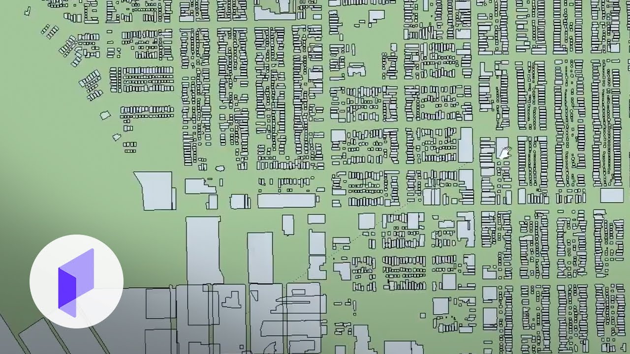 Urban Design for Planners: How to Import QGIS Shapefiles to SketchUp