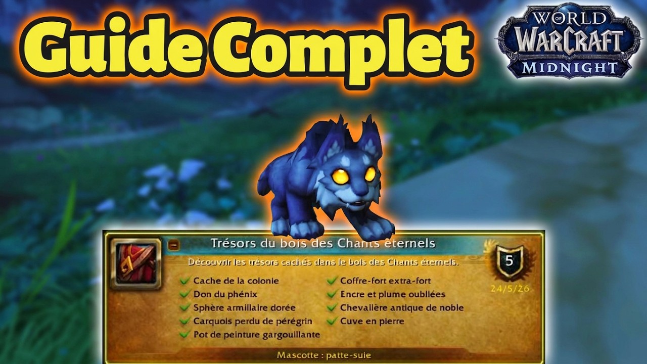 Tr&eacute;sors des Chants &Eacute;ternels &middot; Guide Complet 🔍 | WoW Midnight