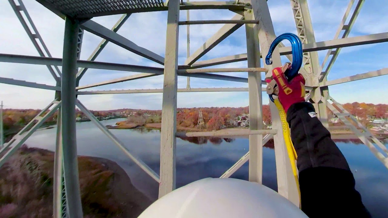 Lattice Tower Work - Fore River, Weymouth, MA - Harlan Electric