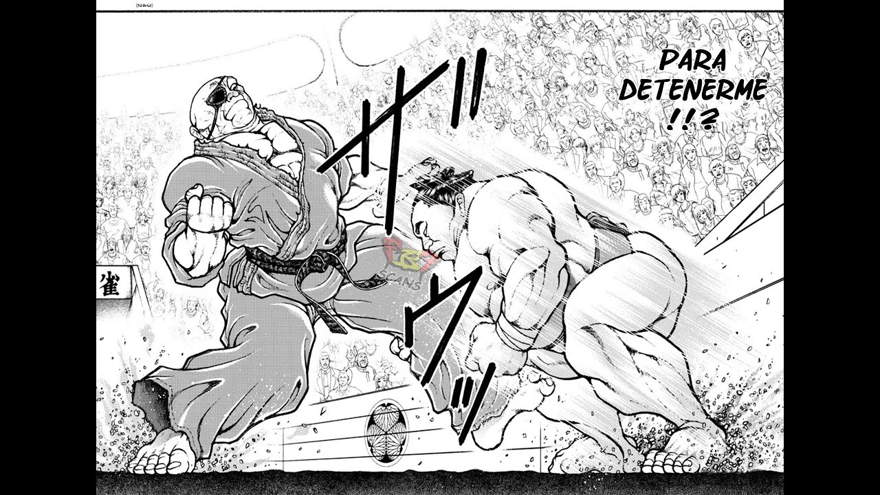 BAKI DOU MANGA EN ESPAÑOL | BATALLA DE DOPPO OROCHI vs EL MAESTRO DEL SUMO