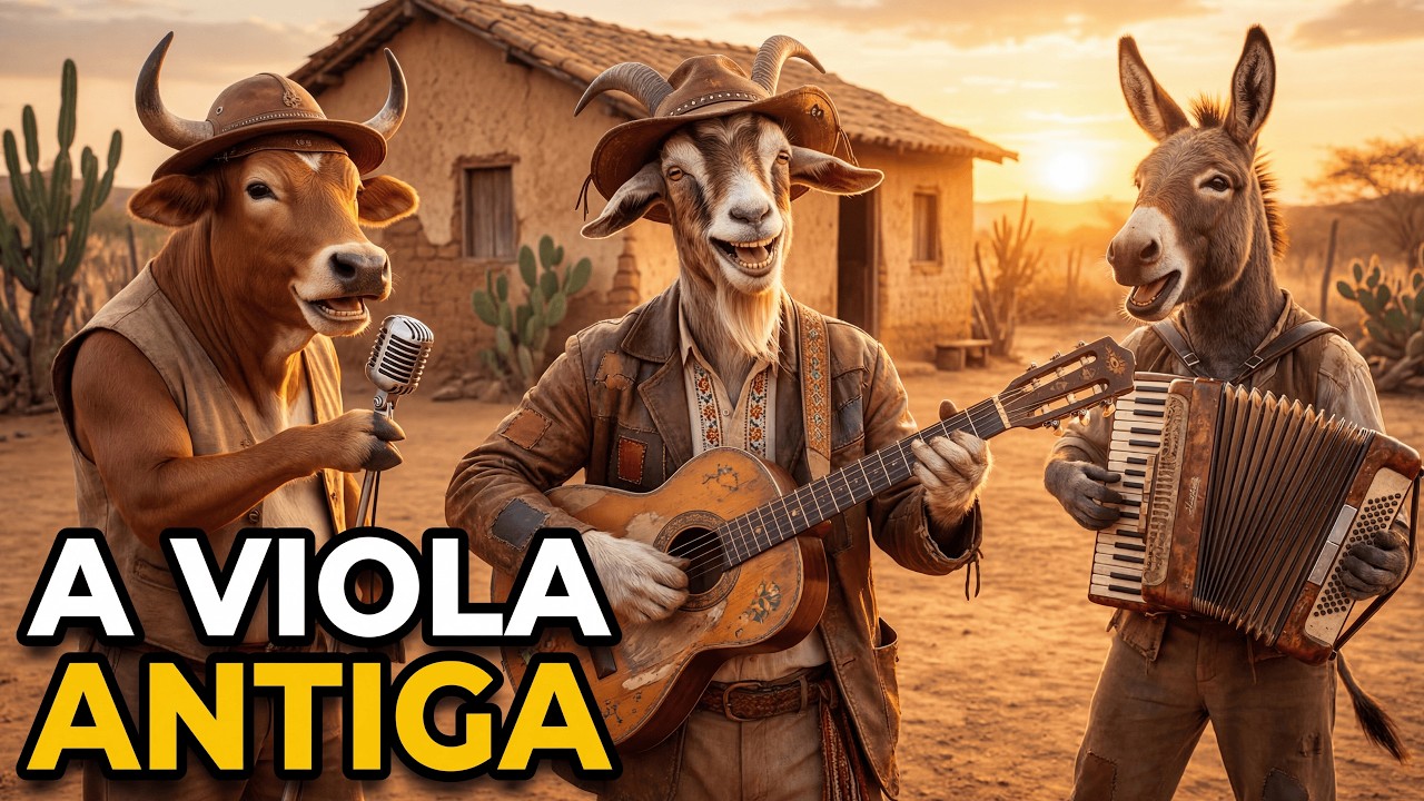 A Viola Antiga Encostada na Parede 🎸 | Forró Pé de Terra