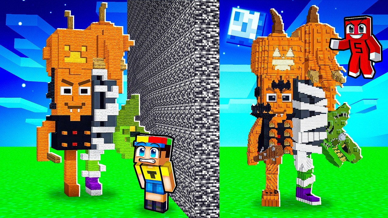 ARKADAŞLARIMI YAPI KAPIŞMASINDA SPOOKY BRAINROT ile TROLLEDİM !! - Minecraft