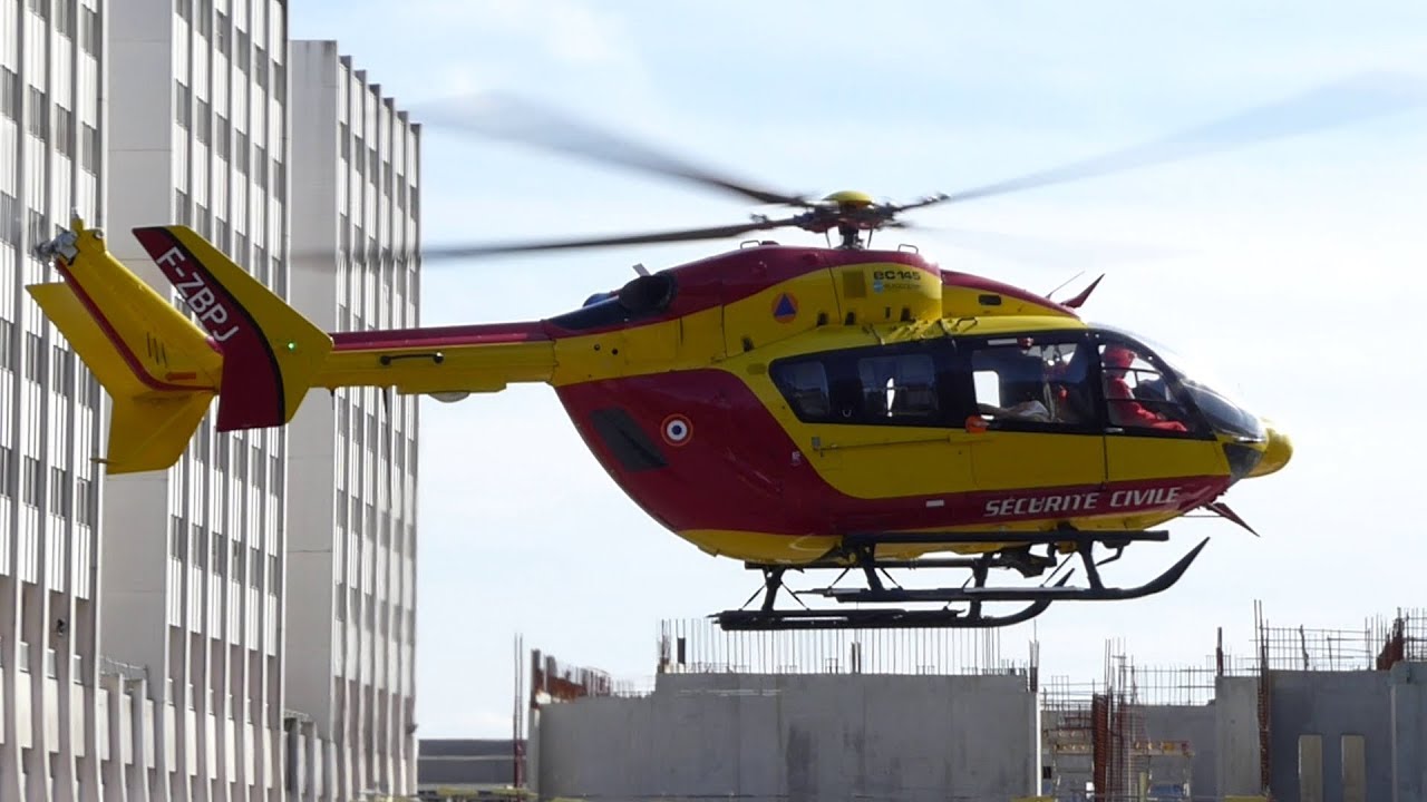 Dragon 38 au décollage [EC145]