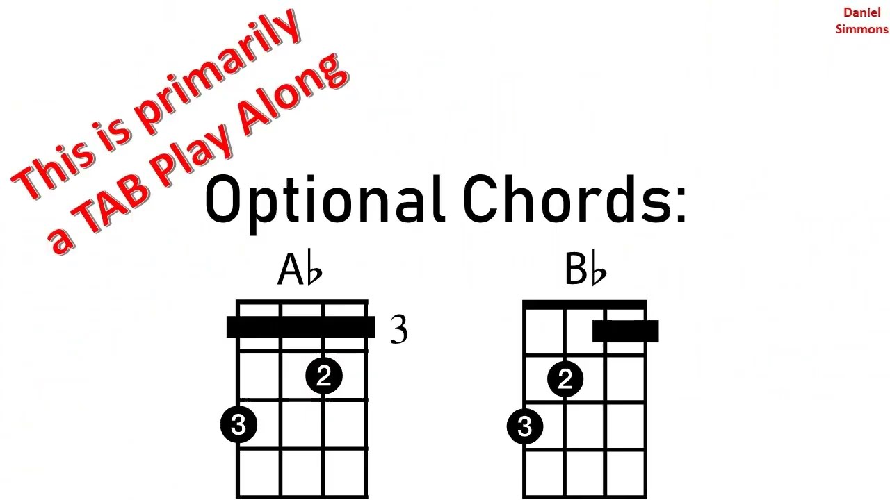 Seven Nation Army - Ukulele TAB Play Along with lyrics