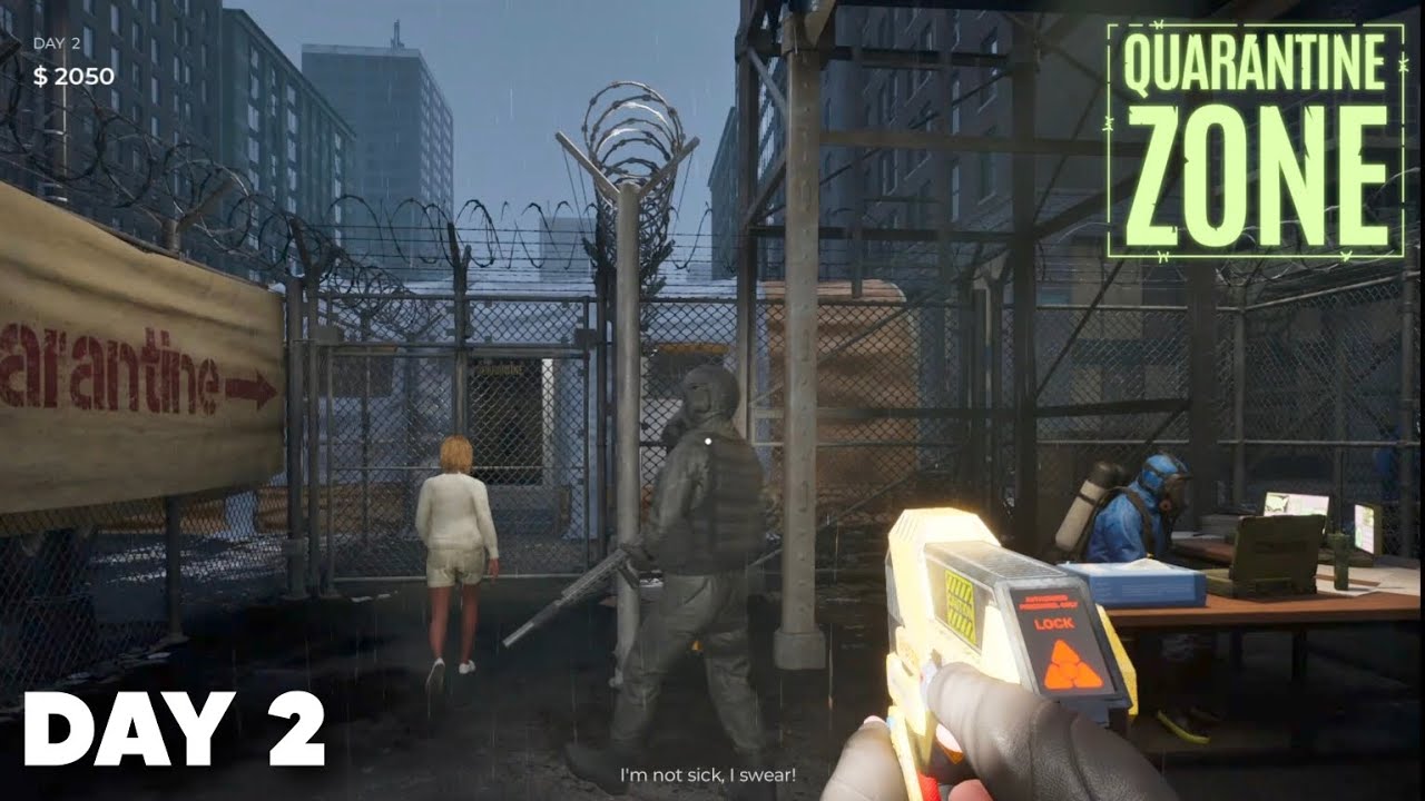 Inspect survivors at Quarantine zone DAY 2 |Scanner| - Quarantine Zone:The Last Check