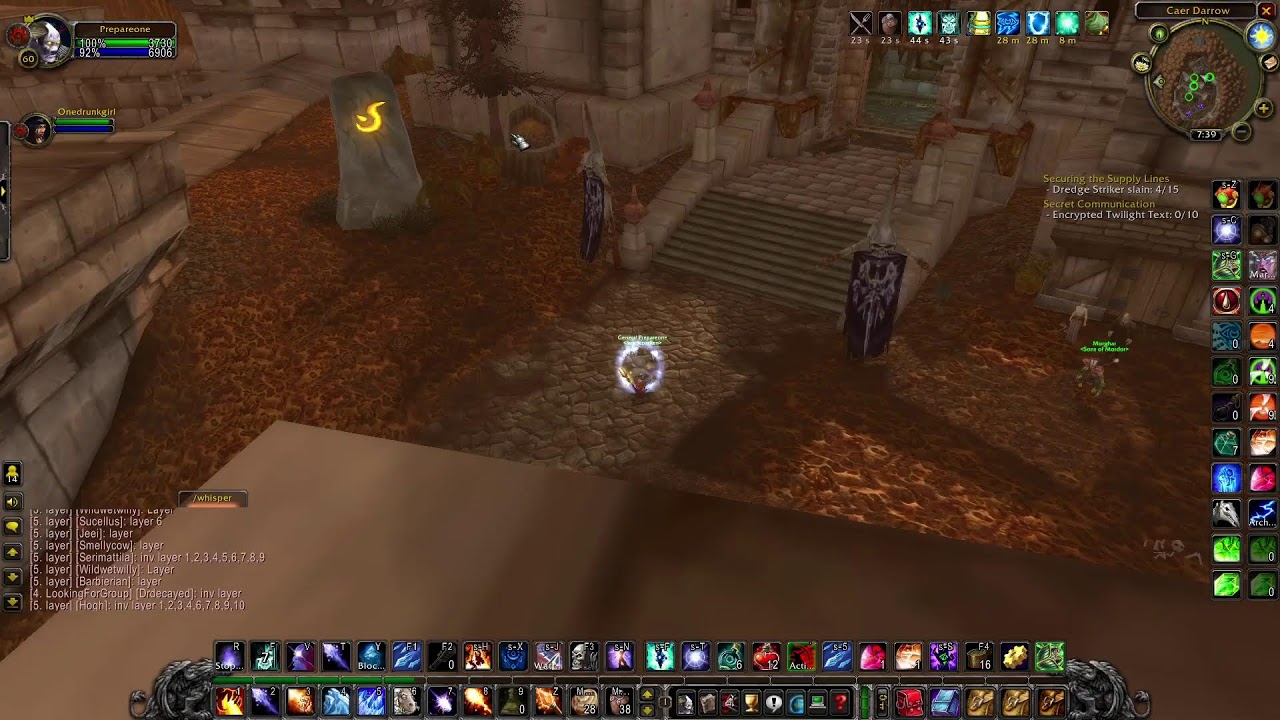 WoW Classic TBC Anniversary Spineshatter EU "INSANE" Scholo/Stratholme DUO !