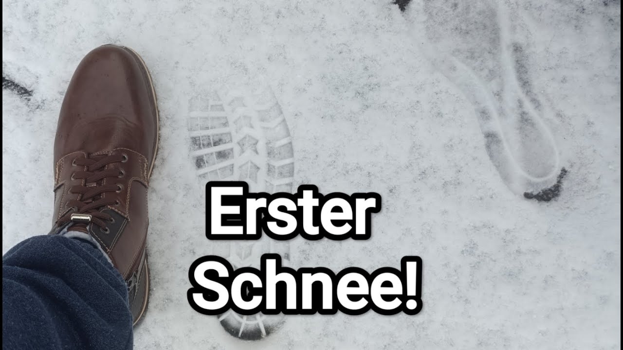 Der erste SCHNEE des Jahres! Winter VLOG