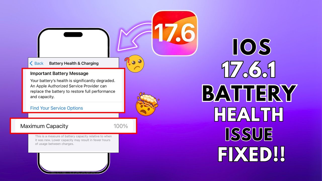 Secret Solution For All Battery Programming Issues | iOS 17.6.1