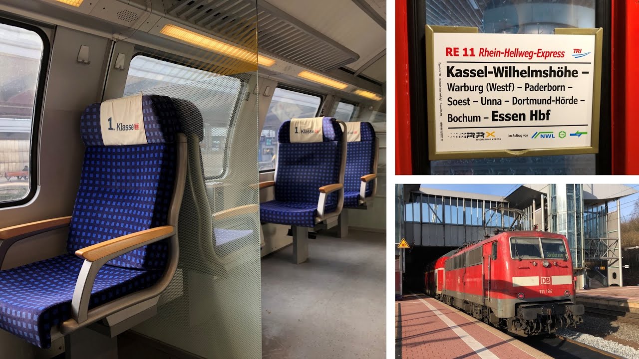 Abellio Ersatzverkehr in NRW: Mitfahrt im RE11 Centralbahn Ersatzzug Essen-Kassel mit BR 111+Dostos