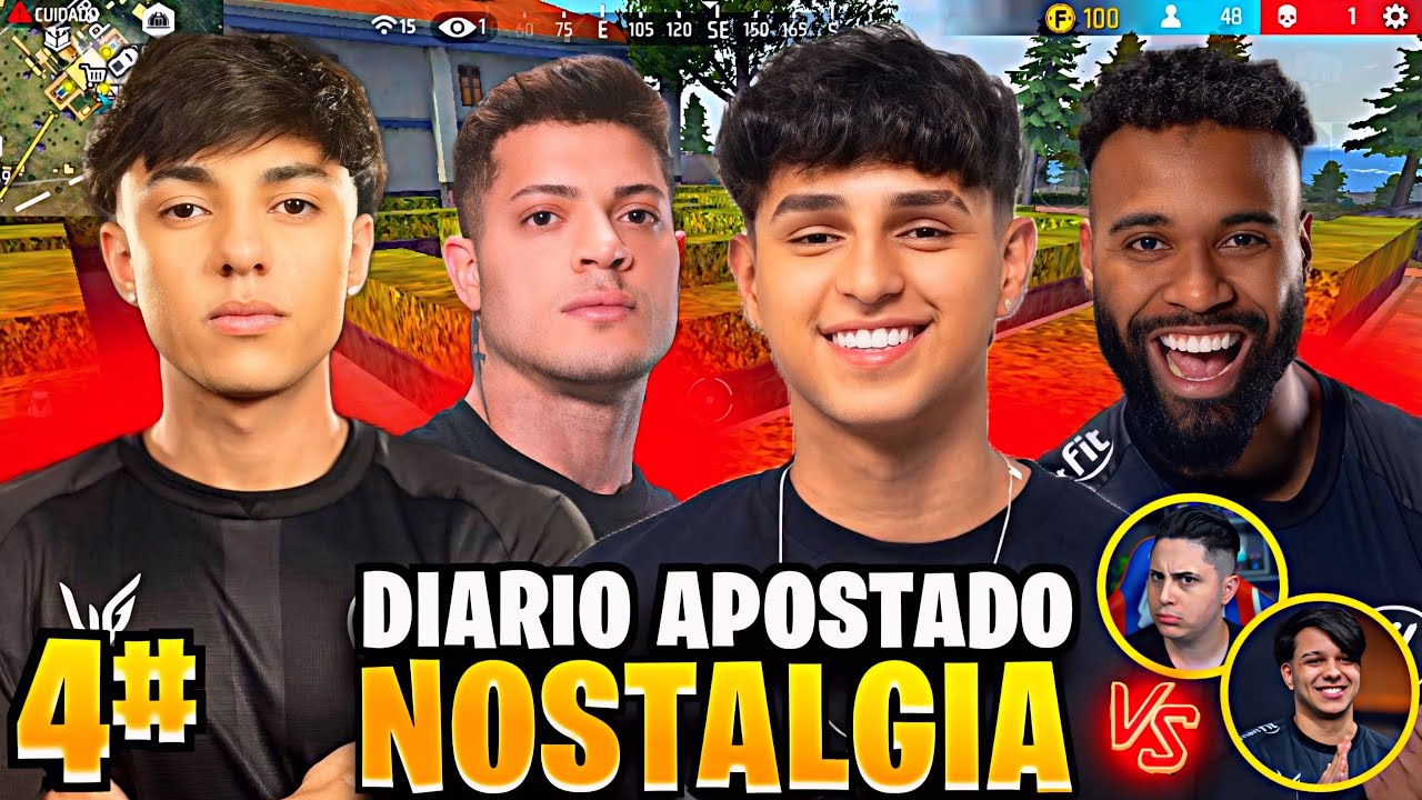 O DIA que CAIU 8 TIMES EM PEAK NO DIARIO APOSTADO CHEIO DE INFLUENCERS! NOSTALGIA #4! NOBRU! REACT