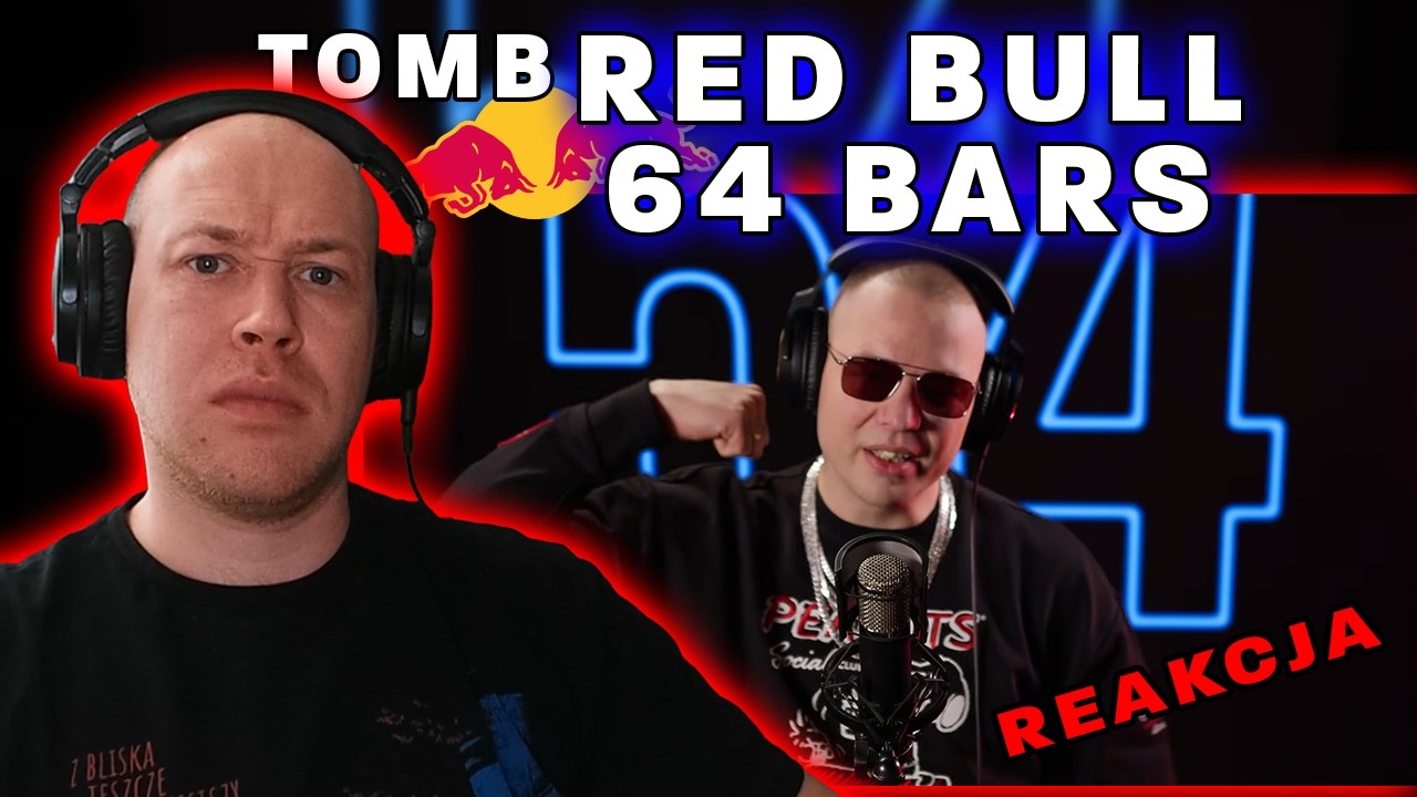 🔴TOMB prod. WROOBEL | RED BULL 64 BARS🔵SkopzzoR REAKCJA