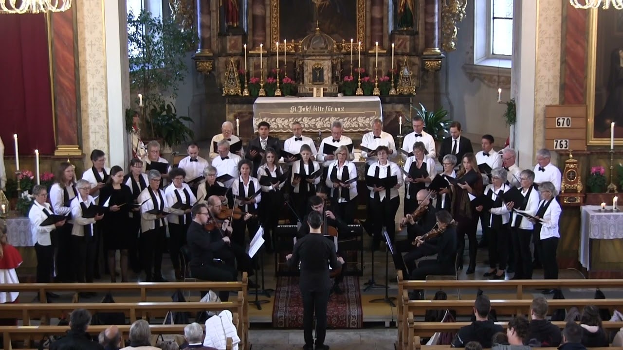 Gottesdienst am 150. Kirchweih-Jubiläum in Unteriberg − Credo