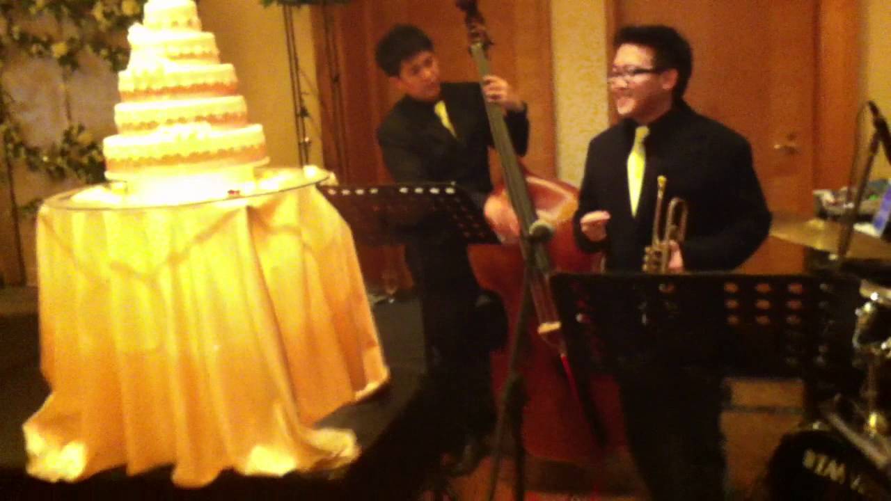 High Notes Instrumental Jazz Quartet : Trumpet, Piano, Double Bass, Drums : Fly Me To The Moon