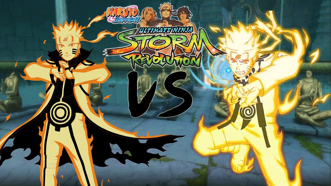 Naruto Shippuden Ultimate Ninja Storm Revolution - Kurama Link Naruto VS KCM Naruto (Awakening)