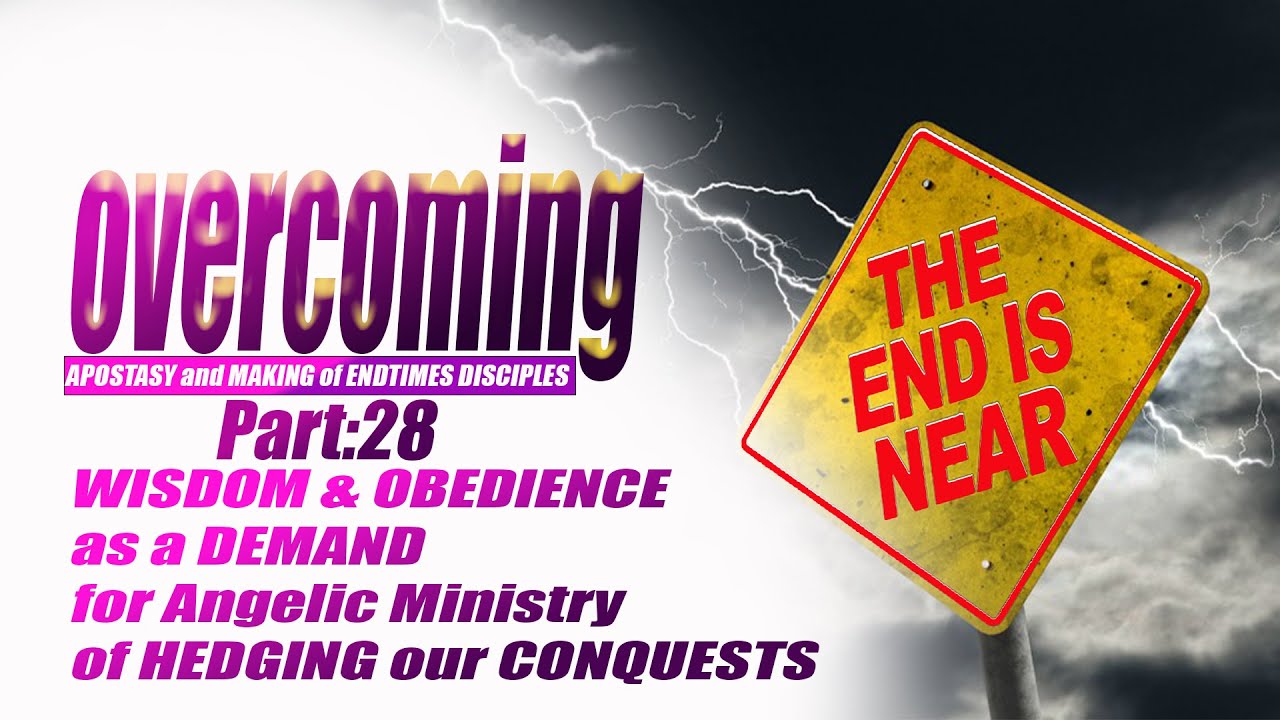 Part 28: WISDOM & OBEDIENCE as a DEMAND for Angelic Ministry of HEDGING our CONQUESTS