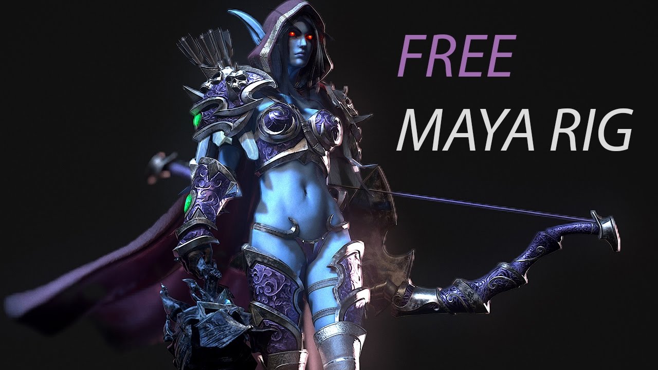 Sylvanas Windrunner Rig Demo