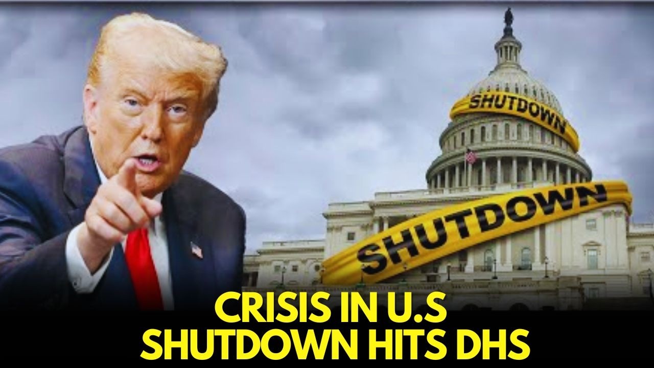U.S. In Crisis | DHS Shutdown Rocks Washington As Immigration War Explodes | U.S. News LIVE-N18L
