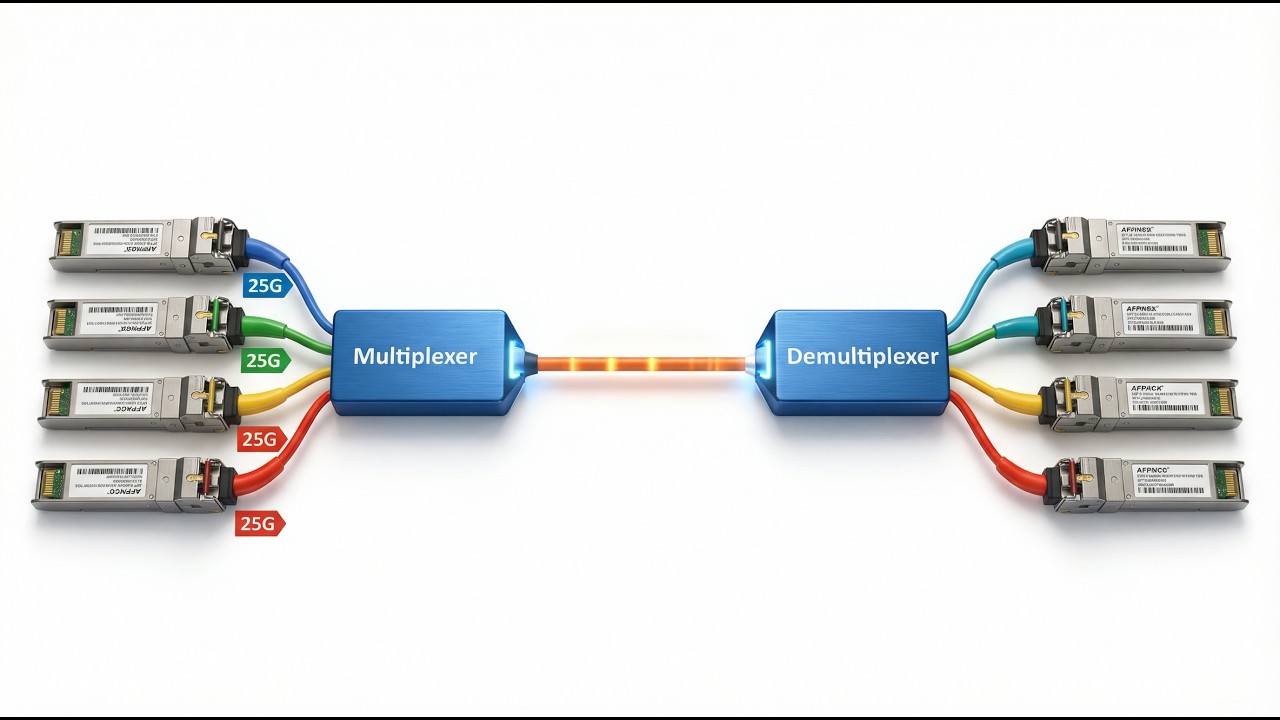 SWDM против SDM: как центры обработки данных масштабируются до 100G, 400G, 800G и выше.