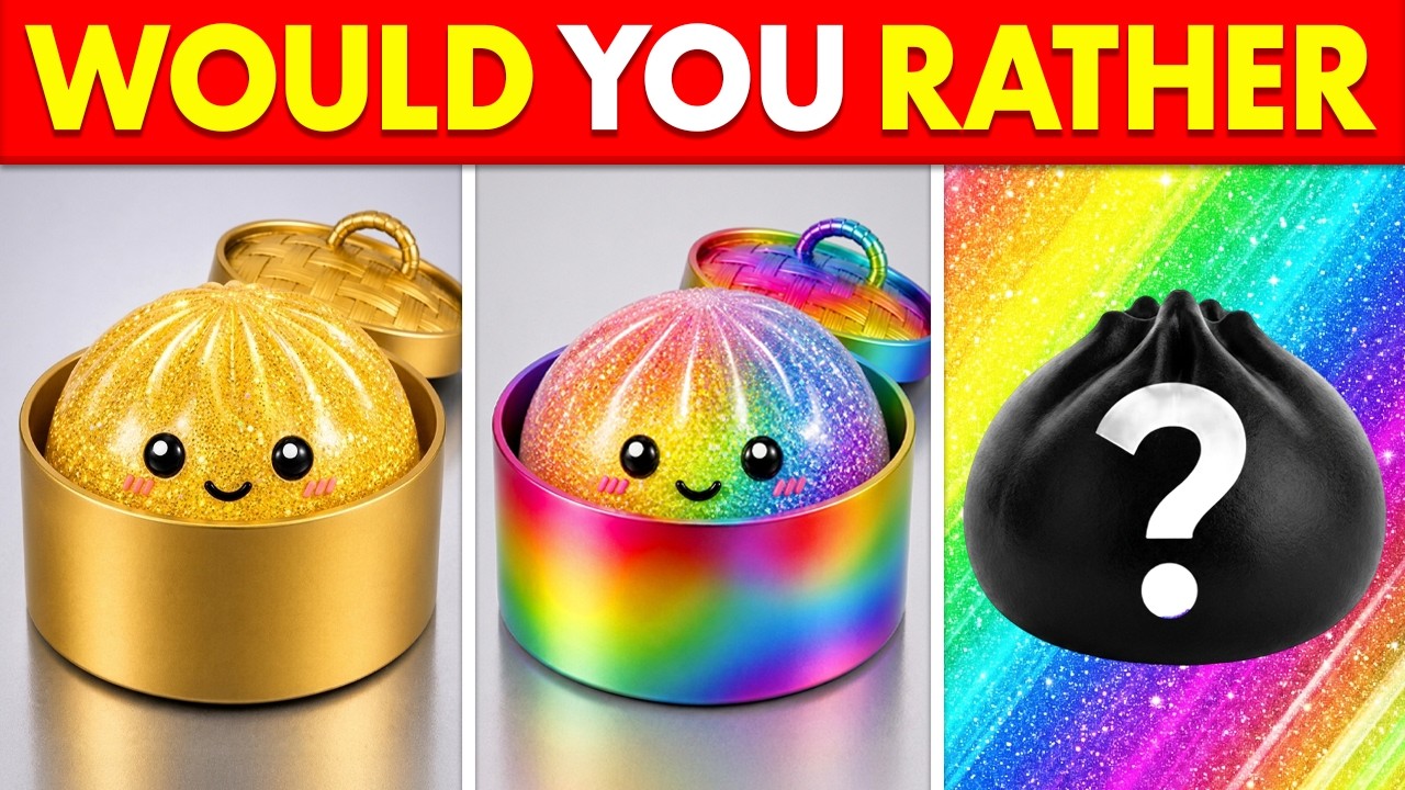 Would You Rather? MYSTERY Gift Edition 🎁💎❓ 60 Impossible Choices