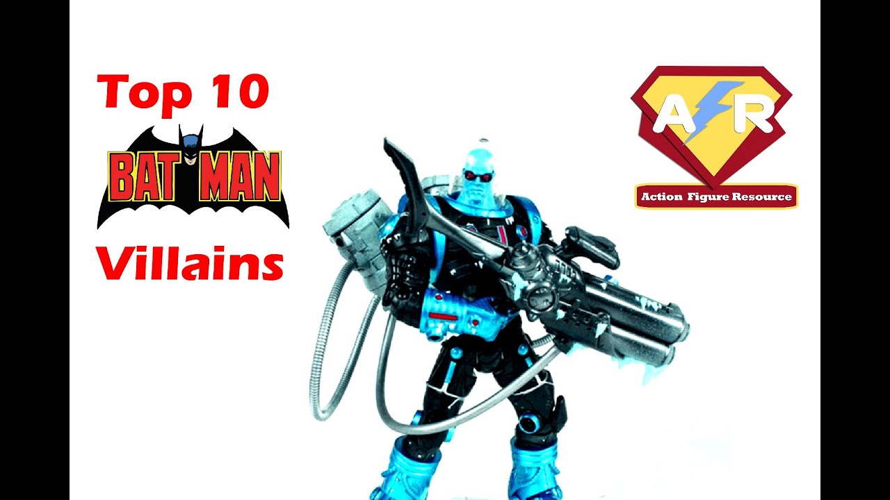 Top 10 Greatest Batman Villain Action Figures