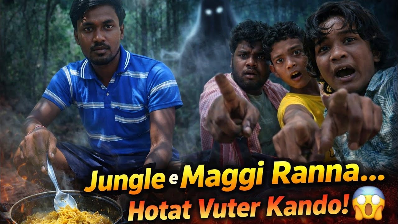 Jungle er moddhe Maggi Ranna… Tarpor Ja Holo! 😨🥺💀