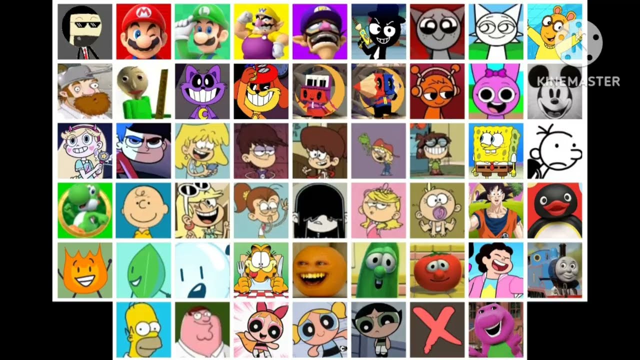 50 Characters Elimination #2