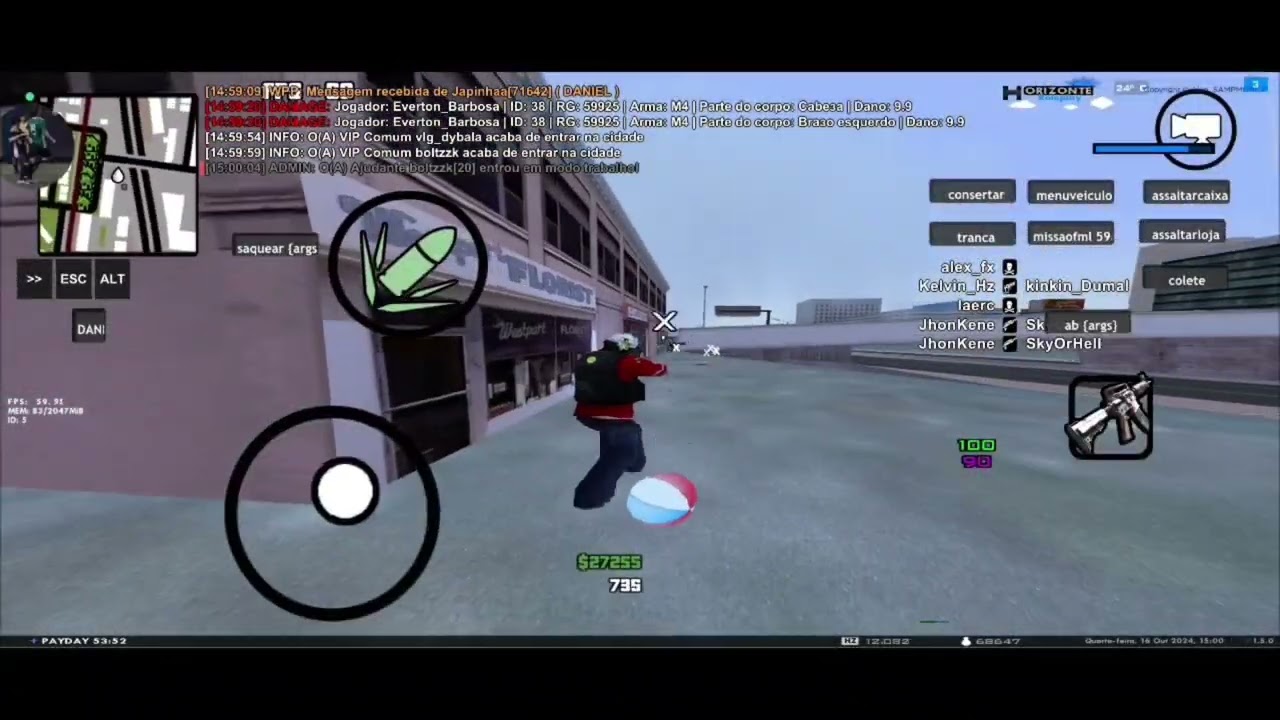 Highlights de mob #7 🔵 ( 100% Horizonte Roleplay ) 🔵