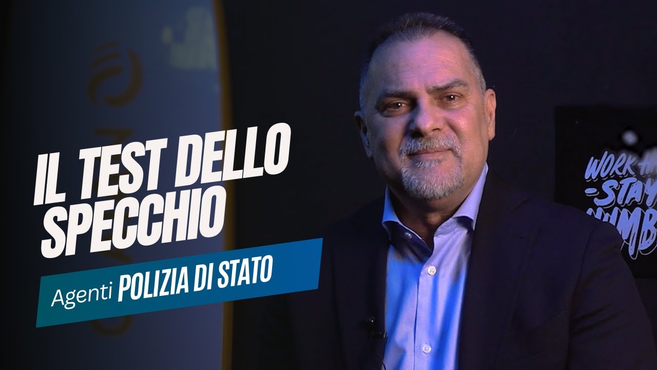 POLIZIA DI STATO come funziona il TEST DELLO SPECCHIO