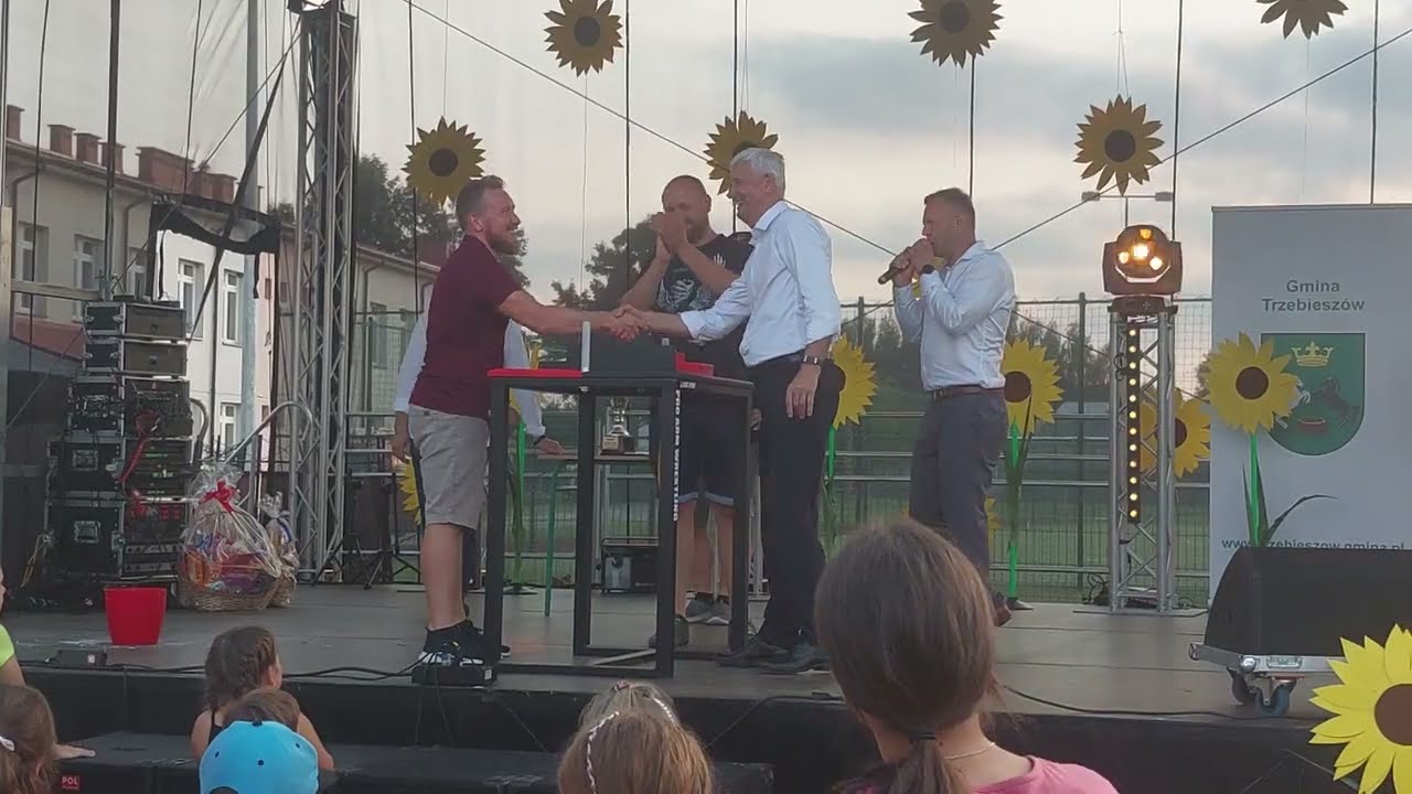 Najsilniejszy człowiek Gminy Trzebieszów kontra Wójt Gminy Trzebieszów