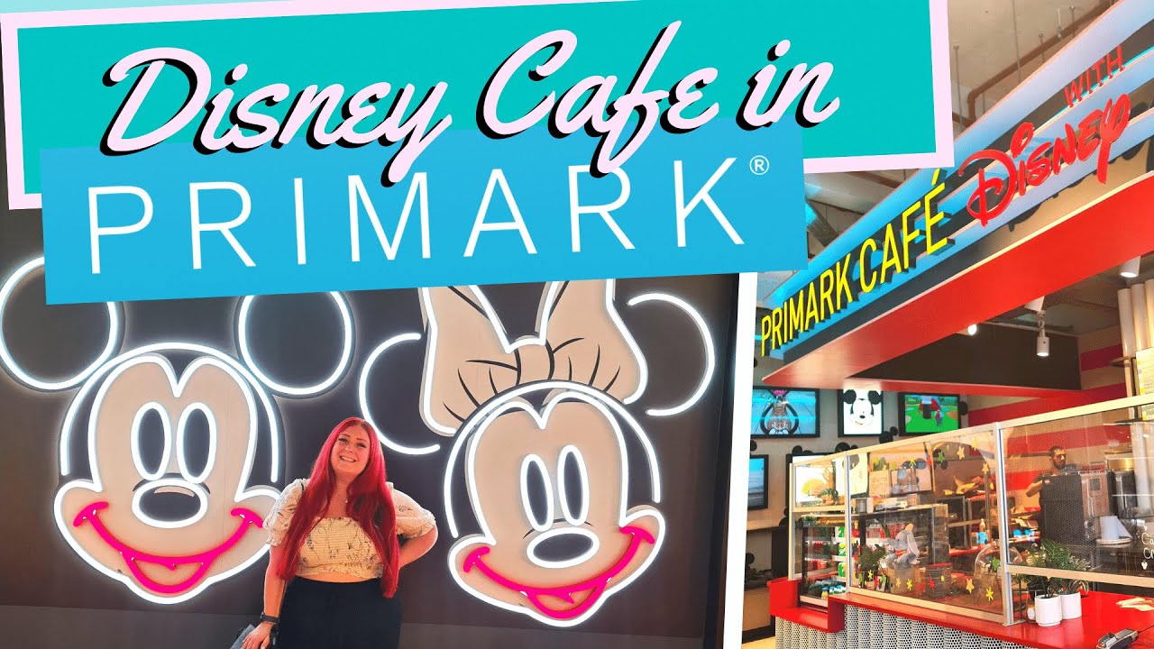 THE DISNEY CAFE IN THE WORLDS BIGGEST PRIMARK | Shop With Me, Mickey Waffles, Birmingham Bullring