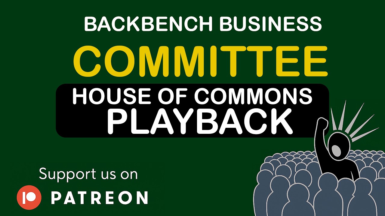 Proposals for backbench debates - Backbench Business - Select Committee - 27/01/2026