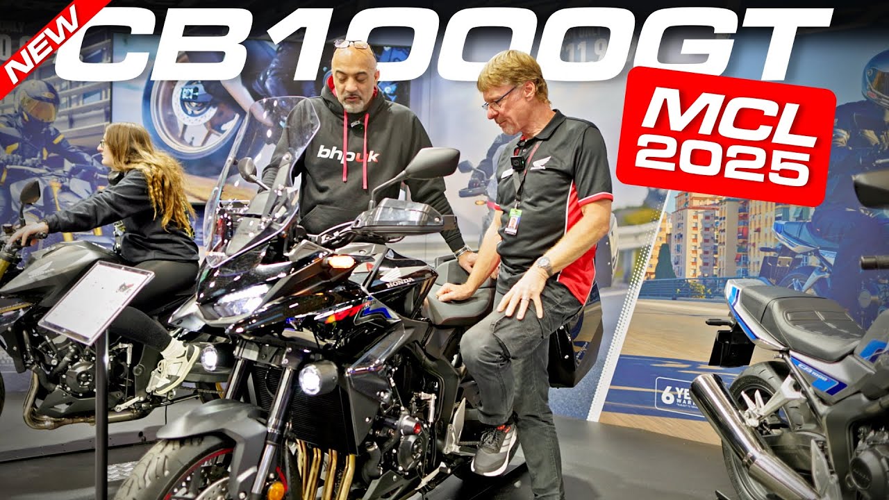 Honda CB1000 GT уже здесь! Мы поговорили с Honda о нём на Motorcycle Live 2025!
