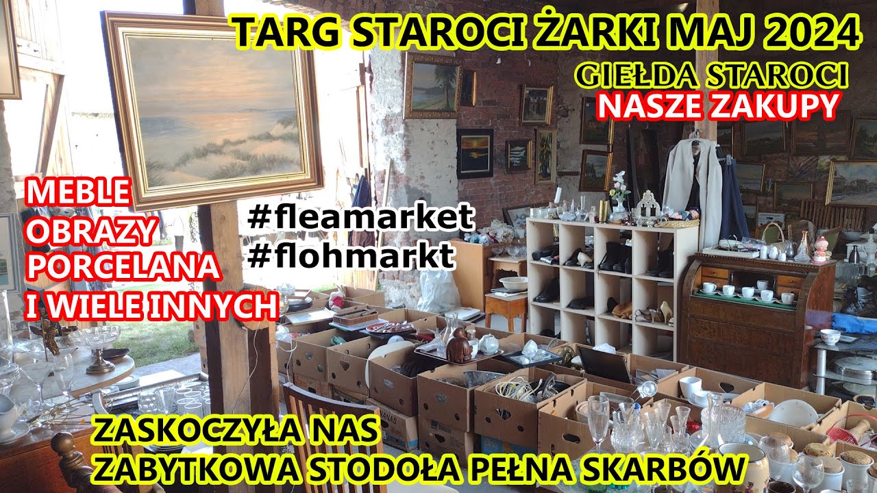 🕰️💲💰 Skarby na targu staroci w Żarkach 4.05.2024 Co udało nam się kupić??🕰️💲💰#fleamarket  #flohmarkt